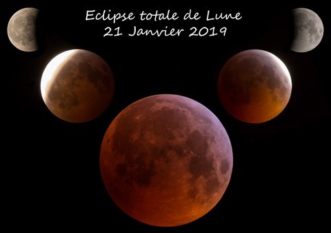 Eclispe totale de Lune 2019